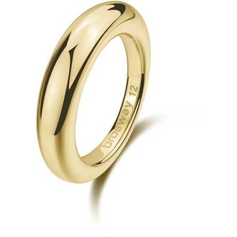Pozlacený prsten Essential BNL126 Brosway / Obvod: 54 mm - 54 mm
