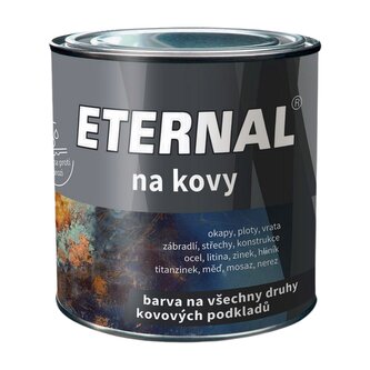 Eternal na kovy 5 kg Černá 413