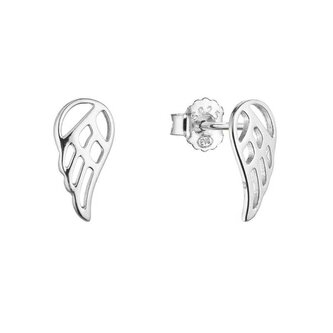 Stříbrné náušnice andělská křídla 61017 Evolution Group
