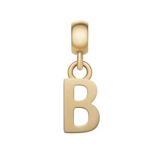 Pozlacený přívěsek písmeno "B" Charms DW00400485 Daniel Wellington