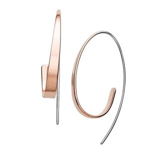 Luxusní ocelové bicolor náušnice Kariana SKJ1213998 Skagen