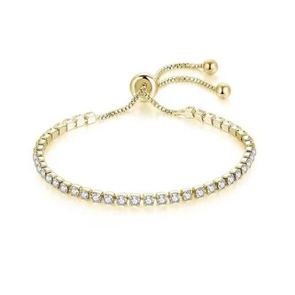 Pozlacený třpytivý náramek Troli