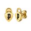 Fashion pozlacené náušnice pecky Cabria PEJLE2009901 Police