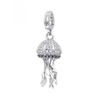 Stříbrný přívěsek se zirkony Medúza Storie RZ199R Rosato
