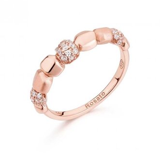 Originální bronzový prsten se zirkony Into the blue RZIB35 Rosato / Obvod: 54 mm - 54 mm