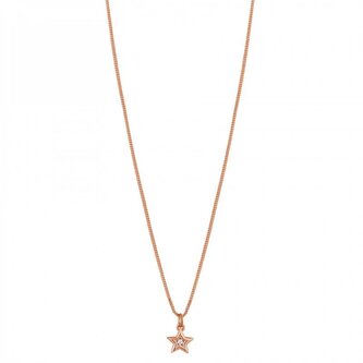 Něžný bronzový náhrdelník Hvězda Allegra RZAL038 (řetízek, přívěsek) Rosato