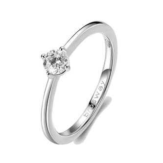 Stříbrný prsten s kubickým zirkonem Fancy Infinite White FIW76 Brosway / Obvod: 54 mm - 54 mm