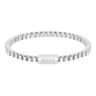 Moderní ocelový náramek Chain for him 1580288 Hugo Boss