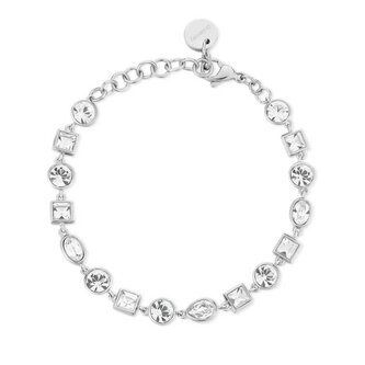 Luxusní ocelový náramek s čirými krystaly Symphonia BYM168 Brosway