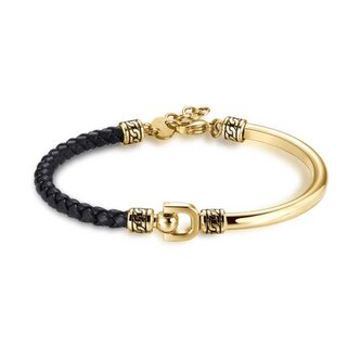 Stylový pánský pozlacený náramek Knocker BKC15 Brosway