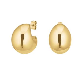 Masivní pozlacené náušnice Chunky JECMG-J976 Rosefield