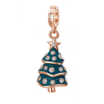 Hravý bronzový přívěsek Vánoční stromeček Storie RZLE073 Rosato