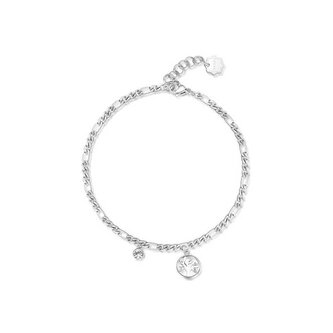 Okouzlující ocelový náramek na kotník Chakra BHKA003 Brosway