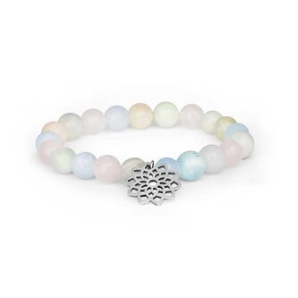 Korálkový náramek z morganitu MINK96/17 Agato