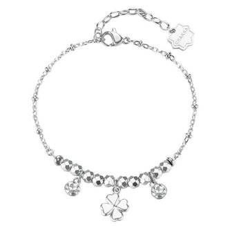 Ocelový náramek s přívěsky pro štěstí Chakra BHKB265 Brosway