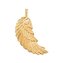 Pozlacený stříbrný přívěsek Andělské křídlo ERW-G Engelsrufer / Délka: 2,9 cm