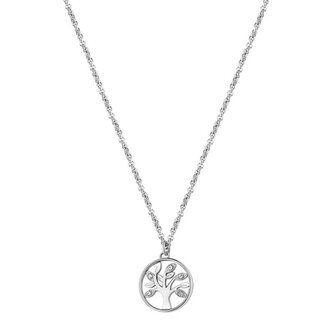 Ocelový náhrdelník Strom života Chakra BHKN093 Brosway