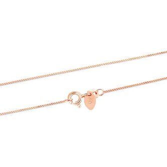 Nadčasový bronzový řetízek Kostka/Venezia AGS1081 CH RG Beneto Exclusive / Délka: 42 cm