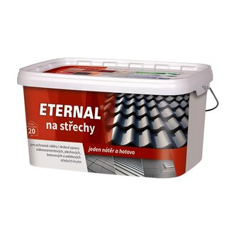 ETERNAL na střechy 5 kg Červenohnědá 307