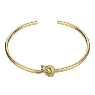 Pevný pozlacený náramek pro ženy Veronica EWB24031G Emily Westwood