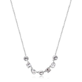 Třpytivý dámský náhrdelník s krystaly Symphonia BYM161 Brosway