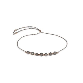 Šňůrkový náramek s korálky ze záhnědy HE28R3RG-GY Agato