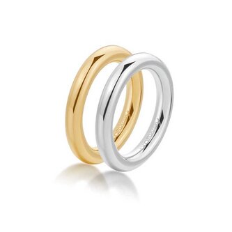 Bicolor sada ocelových prstenů Aura BAU31 Brosway / Obvod: 56 mm - 56 mm