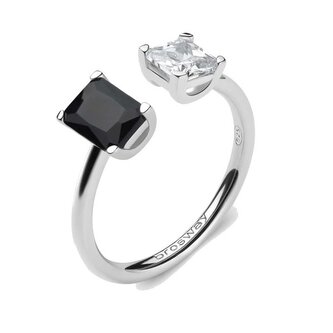 Elegantní otevřený prsten Fancy Mystery Black FMB10 Brosway / Obvod: L (56 - 59 mm)