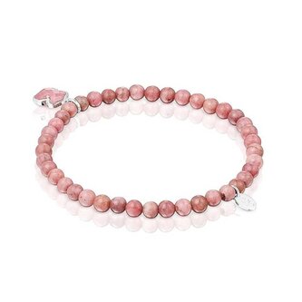 Korálkový náramek s rodonitem Icon Color 212531530 Tous