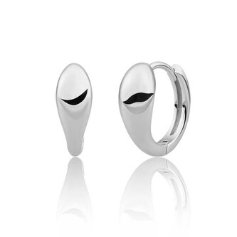 Stříbrné kruhové náušnice EAS32 Sparkling