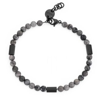 Korálkový náramek s jaspisem Riot SRT15 S Agapo