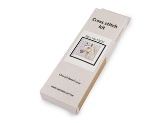 Sada na vyšívání s předtištěným motivem - 1 ks - 1 viz foto kůň