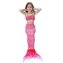 Kostým Mořská Panna Mermaid 3-pack Pink Virgin 120