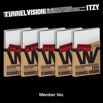 Itzy:  Tunnel Vision Member Ver.
