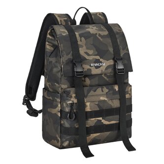 Rivacase 7621 Sherwood-ECO rolltop batoh 15l, hnědý