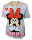 Dámské tričko MINNIE krátký rukáv šedé, velikost: m
