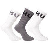 3PACK ponožky HUGO vysoké vícebarevné (50531517 964) M