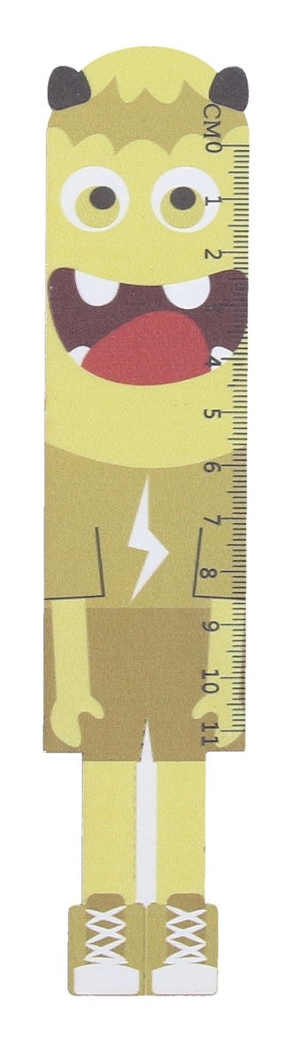 Pravítko dřevěné PŘÍŠERKA, žlutá