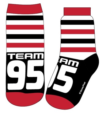 Chlapecké ponožky CARS s proužky, vícebarevné, velikost: 23/26