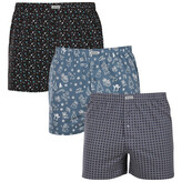 3PACK pánské trenky Andrie vícebarevné (PS 5818-6mix) XL