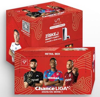 Fotbalové karty Chance liga 2025-2026 1. série Retail box