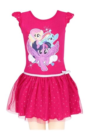 Dívčí šaty MY LITTLE PONY krátký rukáv tylové růžové, velikost: 92