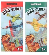 Dino Glider - červené, zelené