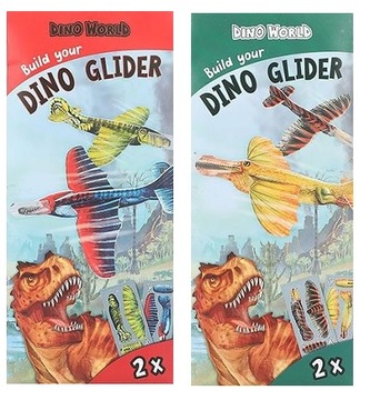 Dino Glider - červené, zelené
