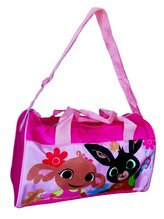 Dívčí taška ZAJÍČEK BING cestovní - sportovní růžová tmavá