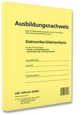 Ausbildungsnachweis Elektroniker/Elektronikerin