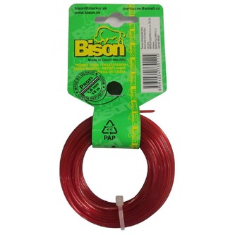 Struna BISON d 2,0/15 m čer. Profi kruh