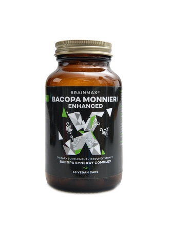 BrainMax - Enhanced Bacopa monnieri 60 kapslí