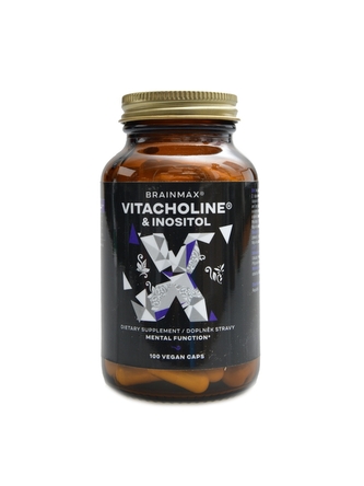 BrainMax - Vitacholine Inositol 100 rostlinných kapslí