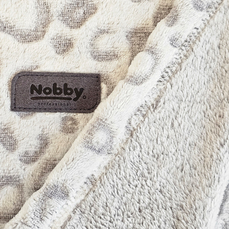 Nobby flísová deka LORIK 70x100 cm leopardí vzor